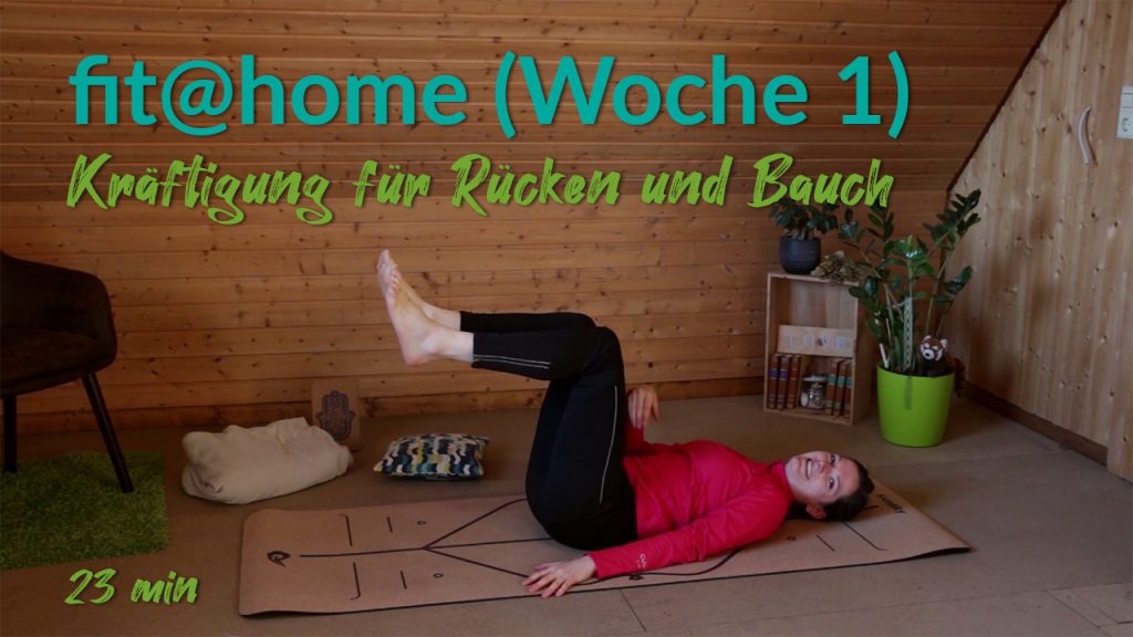 Woche 1: Kräftigung für Rücken und Bauch​