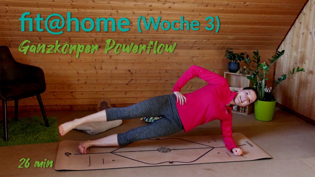 Woche 3: Powerflow – Training für den ganzen Körper