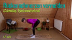 Rückenschmerzen vermeiden | kurzes Rückenworkout